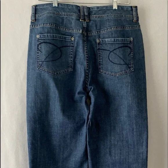 Chico’s Platinum Size 2 Denim Crop Jeans - Picture 15 of 16